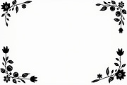 Vintage Floral Border Frame Pack, an Illustration by jahid234 (Thumbnail 9 of 10)