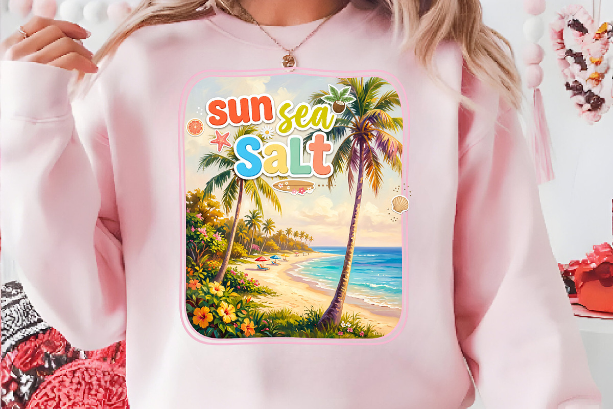 Sun Salt Sand Png, Coquette Beach, an Illustration by CreationArt (Photo 8 of 9)