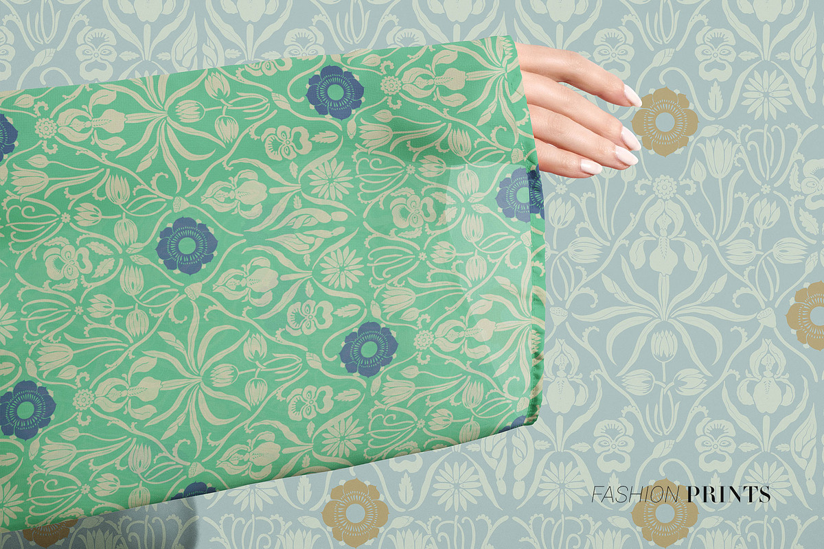 Papier Fleur, Vector Luxury Print!, a Wallpaper Graphic by Pink Linen (Photo 11 of 13)