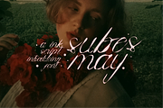 Subesmay A Ink Script Font, a Script Font by Berdansabersama (Thumbnail 1 of 8)