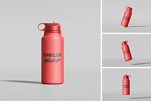 High Quality Tumbler Mockup