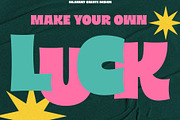 Crimson Cherry bold typeface, a Sans Serif Font by BilberryCreates (Thumbnail 11 of 16)