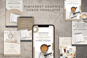 Pinterest Canva Templates | Mink