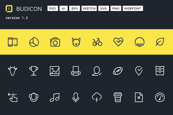 Budicon 850 Scalable Vector Icon