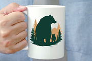 Papa Bear – Father's Day SVG, an Illustration by Awieee1 (Thumbnail 3 of 4)
