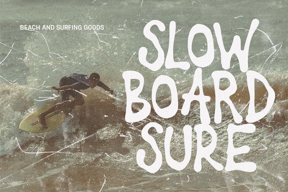 Innerwave All Caps Brush, a Handwritten Font by 24Design Studios (Photo 3 of 9)