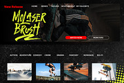Molaser Brush - Ink Brush Font, a Handwritten Font by Dhabee (Thumbnail 10 of 16)
