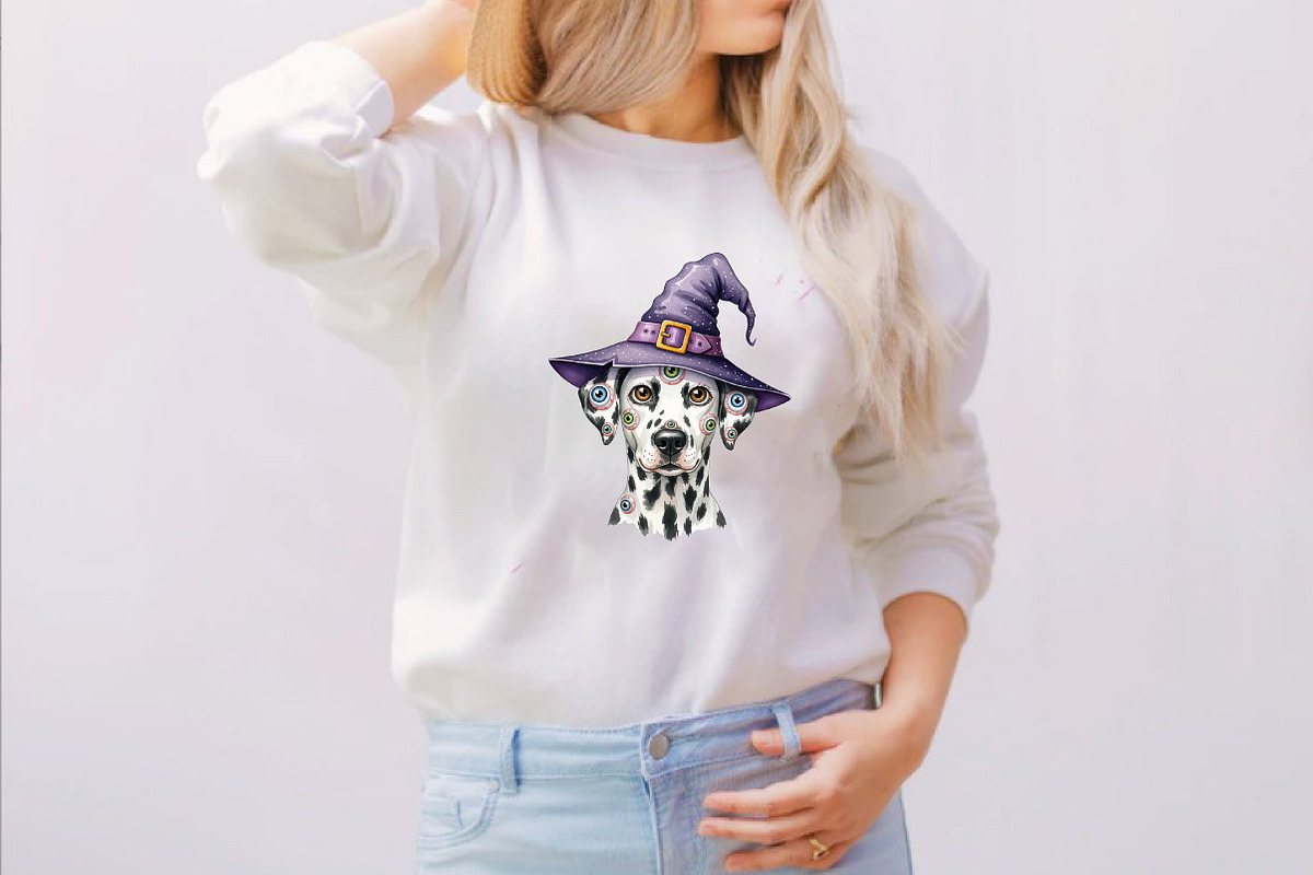 Halloween Quirky Dog Clipart Bundle., an Illustration by SVGArt (Photo 7 of 8)