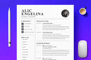 CV Template Professional Resume