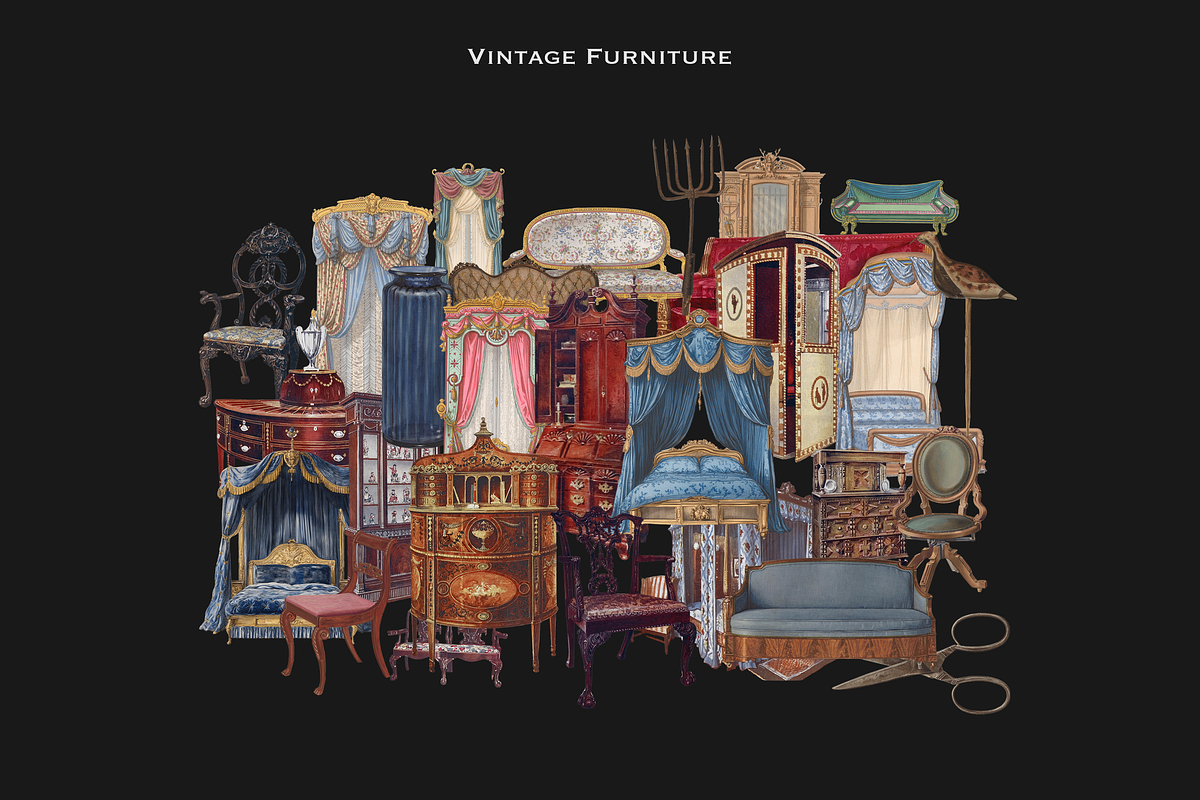 SALE! 3000+ Vintage Collage Bundle, an Object Graphic by Lilithcollageart (Photo 19 of 19)