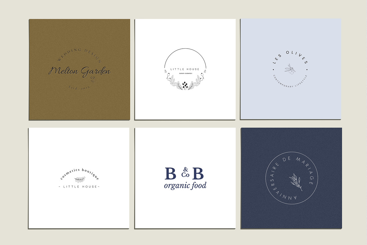 Crocus, Pre-made logo Set of 24, a Branding & Logo Template by Art pages (Photo 7 of 10)