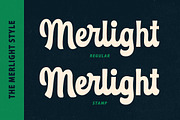 Merlight Bold Script, a Script Font by Letterhend Studio (Thumbnail 3 of 9)