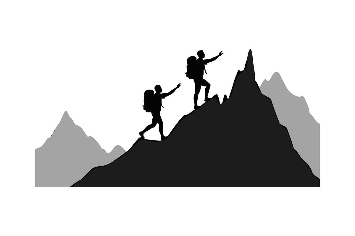 Team Hiking Silhouette Bundle, an Object Graphic by Gfx_Store (Photo 11 of 15)