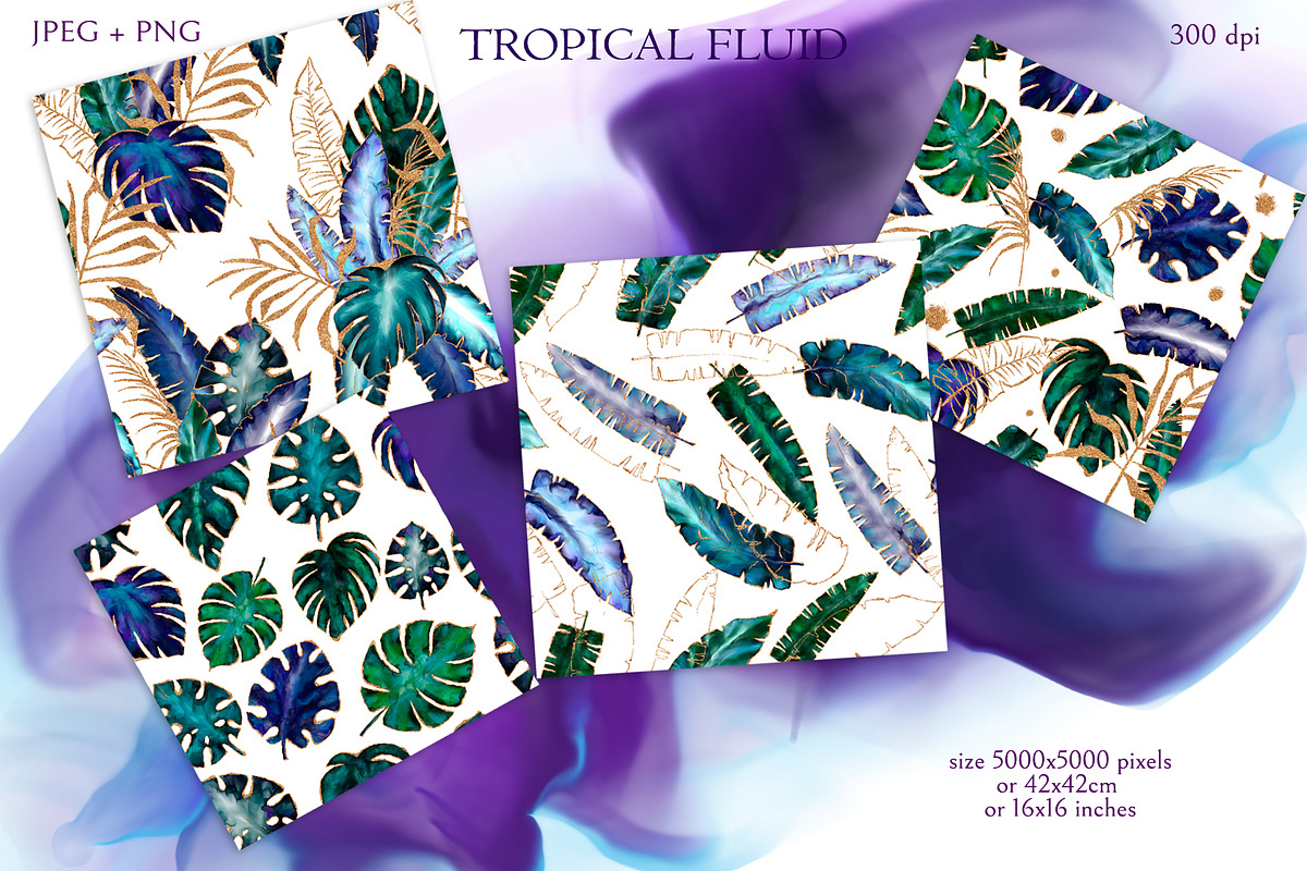 Tropical Fluid, a Texture Graphic by Salted Galaxy (Photo 7 of 12)