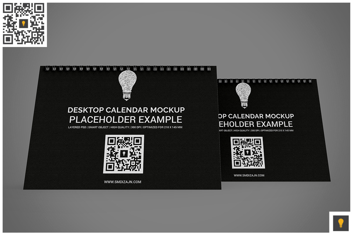 Desktop Calendar Mockup, a Mockup by Shocky Design Studio (Photo 7 of 9)