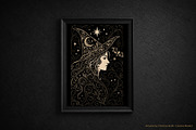 Mystic Samhain & Halloween Designs, a Seasonal Illustration by Christine Krahl (Thumbnail 4 of 7)