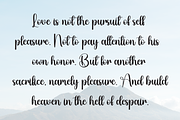 Mountain | Script Font, a Handwritten Font by Scratchones (Thumbnail 6 of 8)