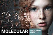 Moleculum - Сorpuscular Photoshop, an Action Add-On by Pieri-studio (Thumbnail 1 of 3)