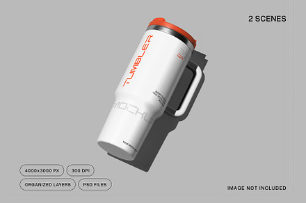 Tumbler Mockup, a Packaging Mockup by vectorstockstudio