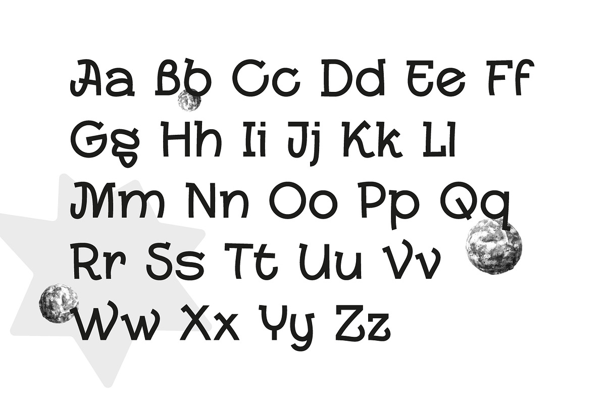 Mooncake - Display Font, a Slab Serif Font by Diacritics (Photo 3 of 5)