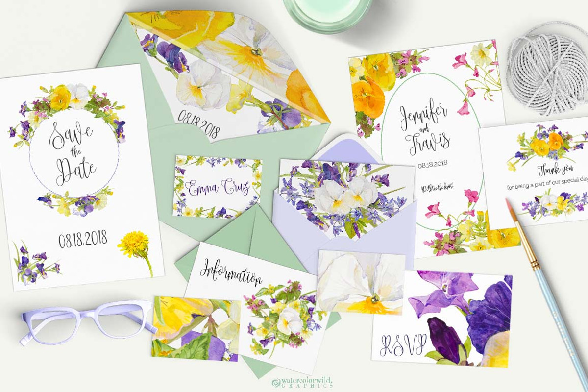 101 PNGs!-Spring Celebration!, an Illustration by watercolorwild.graphics (Photo 4 of 9)