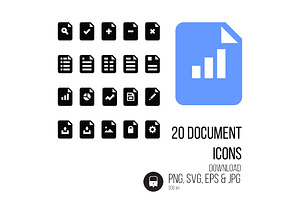 Document Icon, an Outline Icon by TukTuk Design