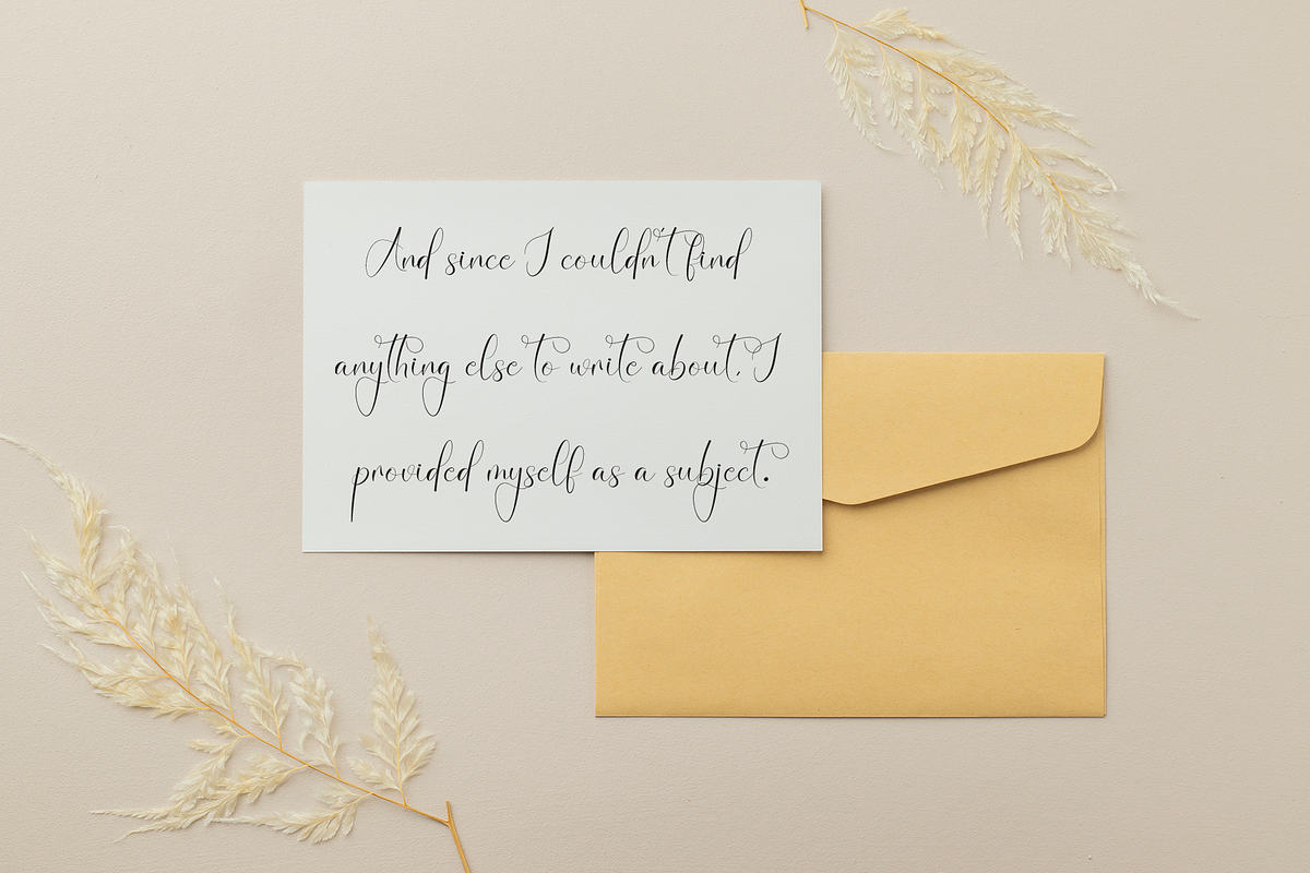 Bookmark | Script Font, a Handwritten Font by Scratchones (Photo 4 of 8)