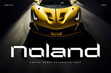 Noland - Sport Futuristic Font