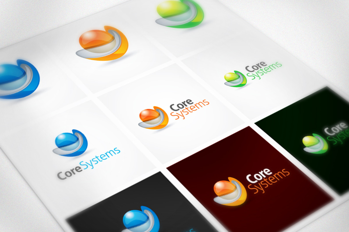 Core Systems, a Branding & Logo Template by Cre8iveSense