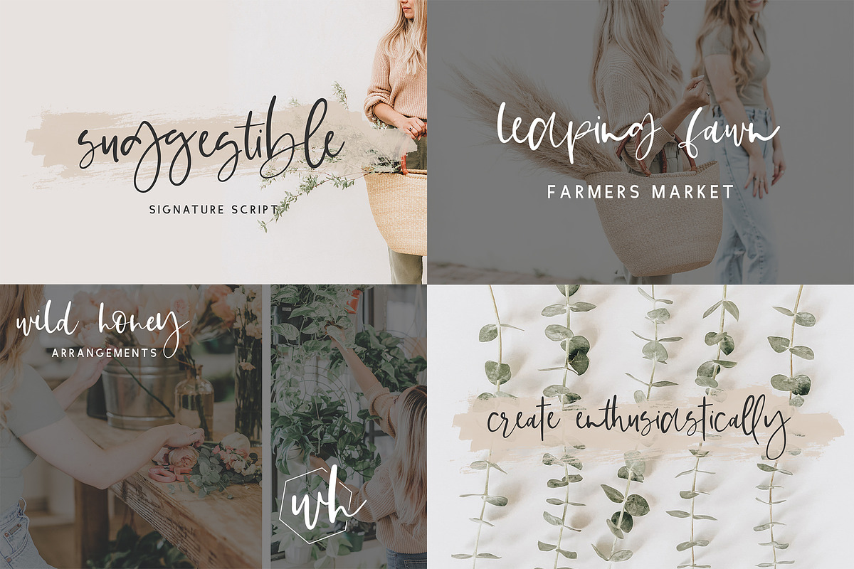 The Handwriting Font Bundle Volume 5, a Handwritten Font by Beck McCormick (Photo 6 of 8)
