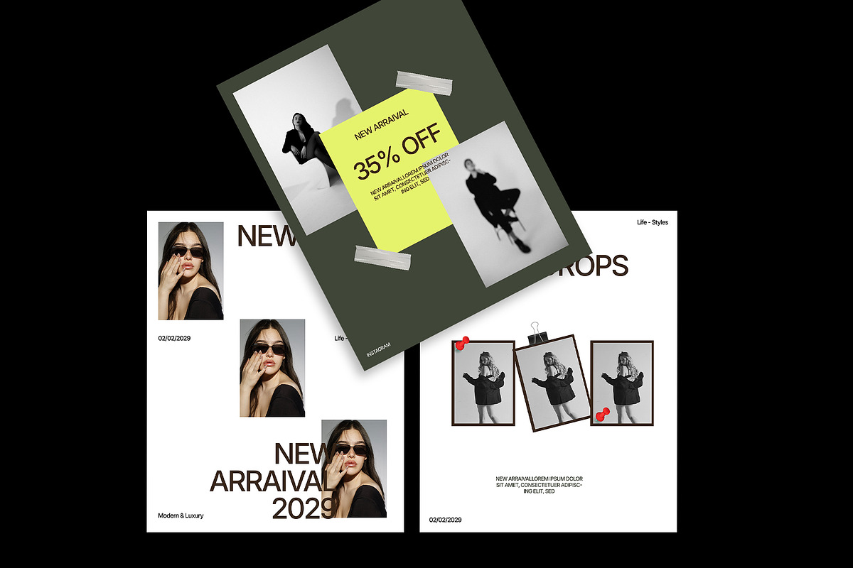 Modern & Luxury Instagram Kit, a Social Media Template by Devators (Photo 8 of 8)