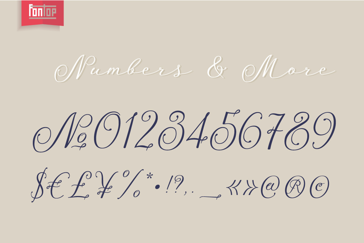 Presto Script, a Script Font by Fontop (Photo 12 of 12)
