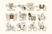 Hand Drawn Western Retro Mascot, an Object Illustration by Ludere Studios (Thumbnail 2 of 5)