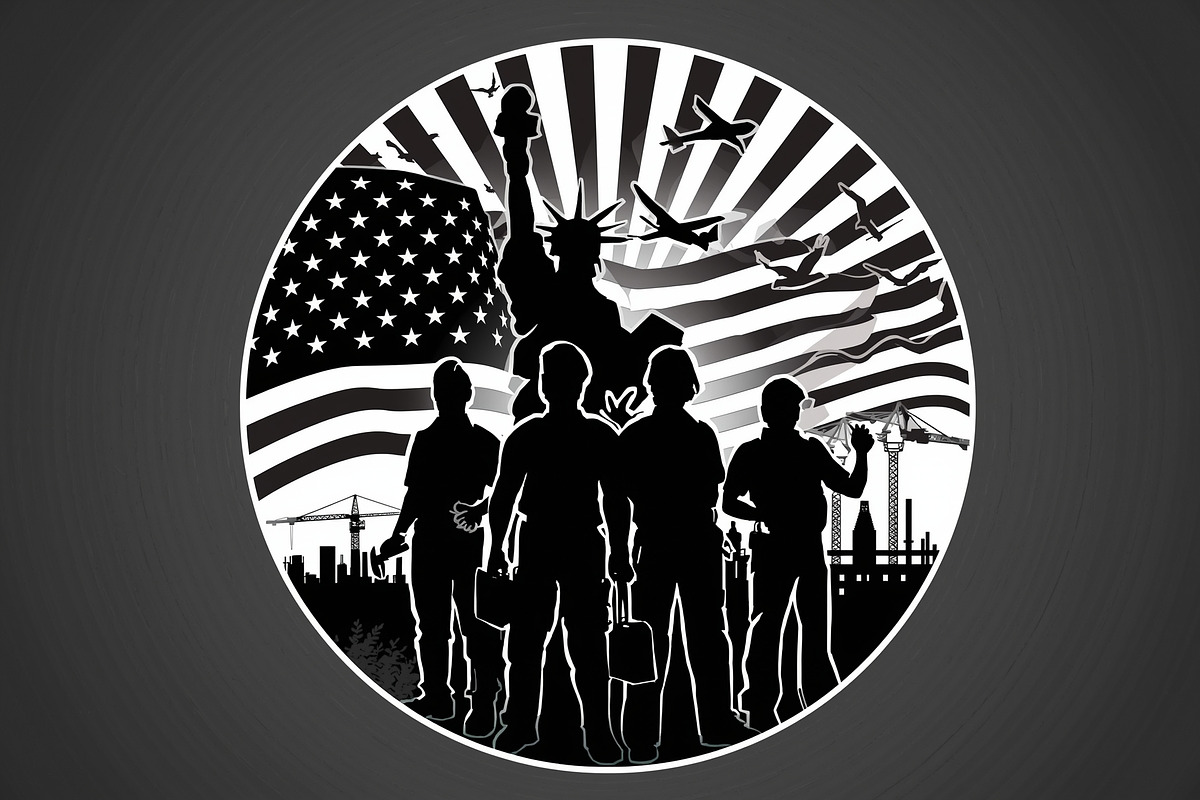 Labor Day Builder Pack, an Illustration by hafijul (Photo 9 of 21)