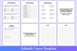 2024 Problem Solving Planner Canva