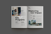 Green Non-Profit Annual Report, a Brochure Template by Neermana (Thumbnail 4 of 11)
