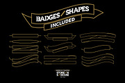 Storehouse Font + Vector shapes, a Serif Font by LeoSupply.co (Thumbnail 7 of 18)