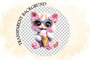 Cute Summer Animals Clipart Bundle., an Illustration by SVGArt (Thumbnail 7 of 9)