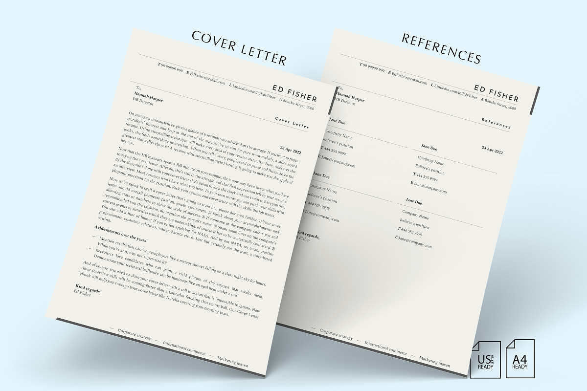 Executive Assistant CV Templates, a Resume Template by Career Canvas (Photo 4 of 11)