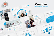 Creative Powerpoint Templates, a Presentation Template by AQR Studio (Thumbnail 1 of 4)