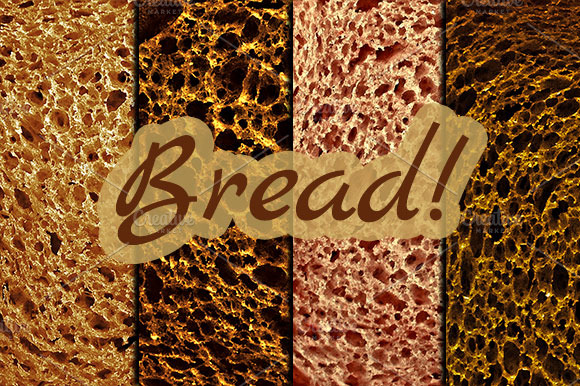 4 Bread Textures preview 6