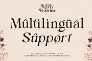 Lovely Paradise - Decorative Serif, a Serif Font by Font Liner (Thumbnail 12 of 15)