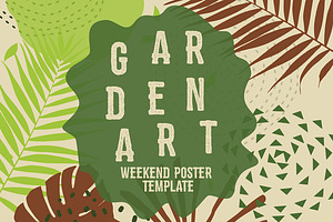 Garden Art Weekend Template