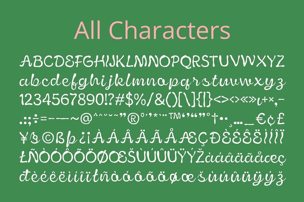 CS Adelina – Script Font, a Script Font by Craft Supply Co. (Photo 8 of 8)