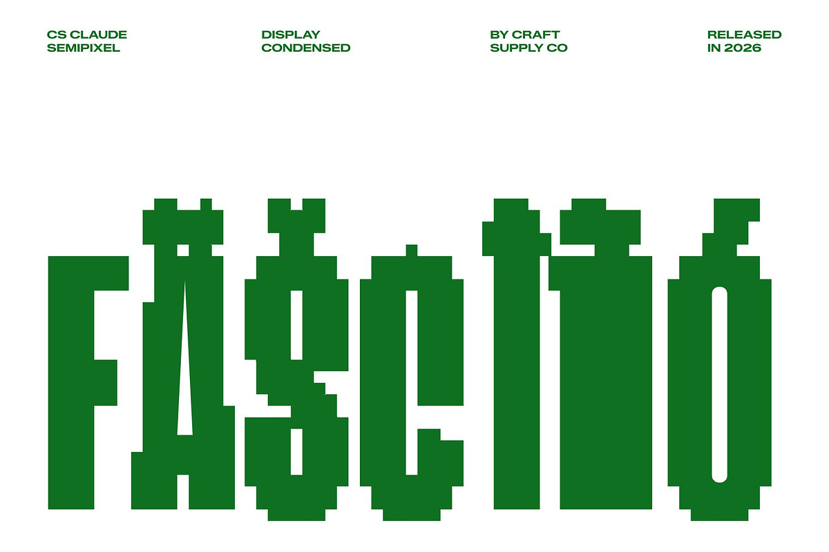 CS Claude Semipixel, a Sans Serif Font by Craft Supply Co. (Photo 7 of 8)