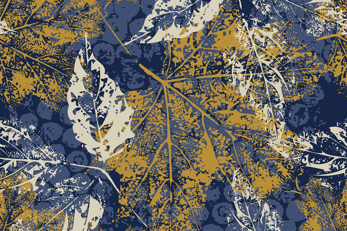 Seamless Luxurious Leaf Patterns, a Pattern Graphic by ThePhoton (Photo 5 of 18)