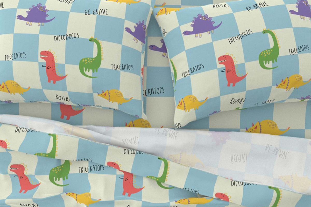 Cute Dinosaur Seamless Pattern, a Pattern Graphic by Irina Ostapenko (Photo 4 of 4)