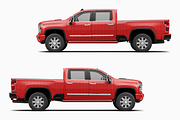 Pickup Truck Mockup 17, a Product Mockup by Mockupix (Thumbnail 9 of 12)