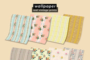 Vintage Wallpaper Patterns, a Pattern Graphic by ISEEYOUPATTERN (Thumbnail 2 of 8)