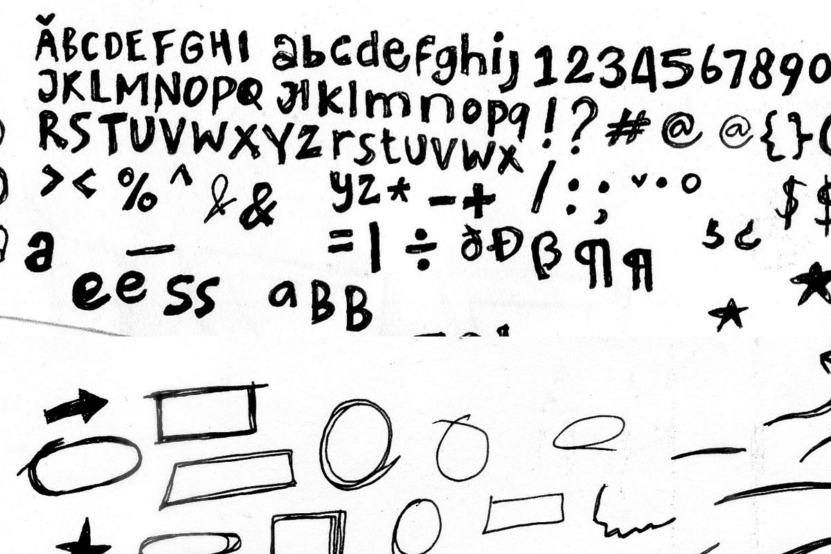 Find, a Handwritten Font by Yktypstd (Photo 6 of 7)